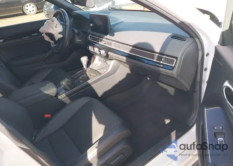 2025 Honda Civic Hybrid Sport Touring from USA, damaged, VIN 19XFL4H99SE003131